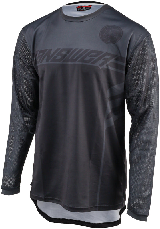 Answer 25 Arkon Nitrus Jersey Black/Grey - Small Jerseys Answer