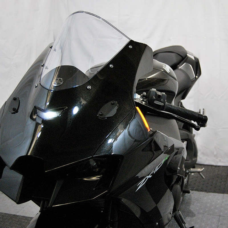 New Rage Cycles 20+ Kawasaki ZX-10R Front Turn Signals Lights Corner New Rage Cycles