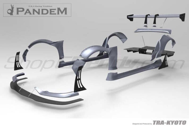 GReddy Pandem 09-12 Mazda RX-8 Complete Wide Body Aero Kit w/o GT Wing (Special Order) Body Kits GReddy