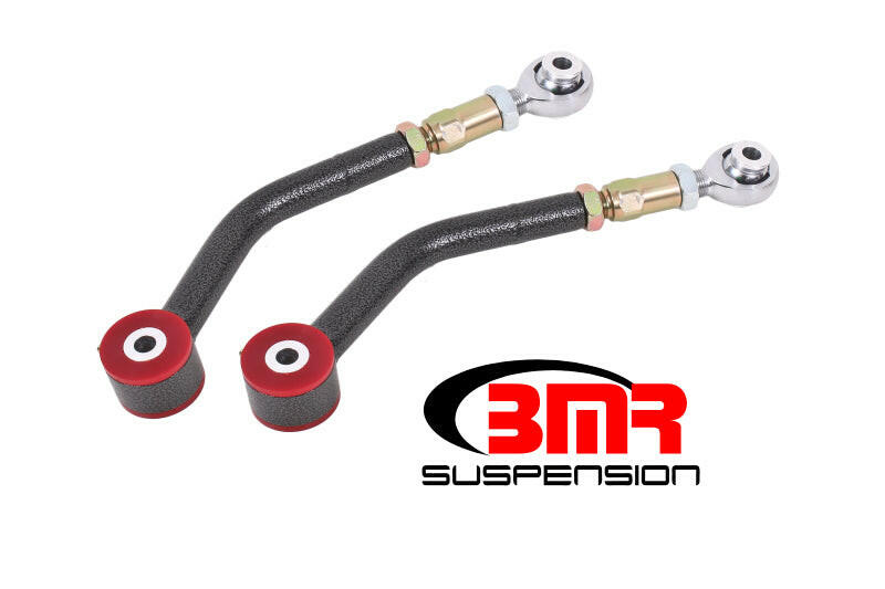 BMR 08-17 Challenger Upper Control Arms On-Car Adj. Rod Ends (Polyurethane) - Black Hammertone Control Arms BMR Suspension