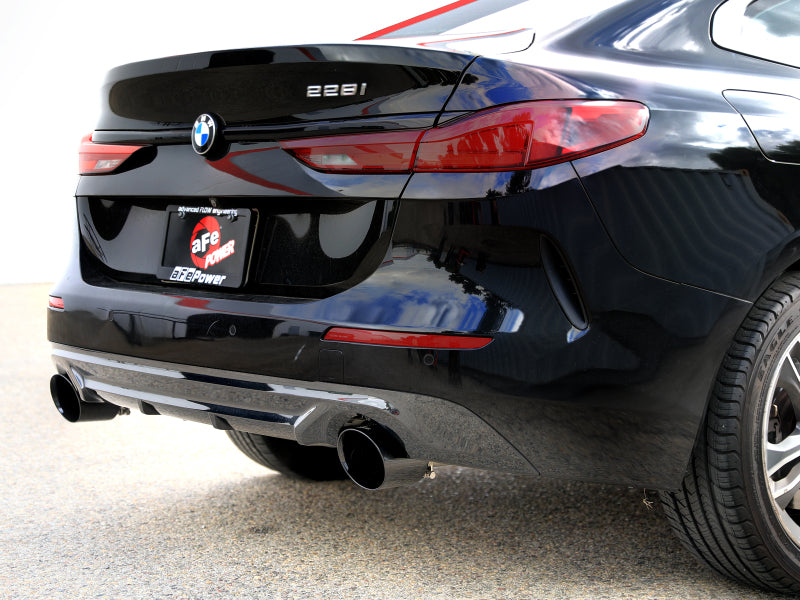 aFe MACHForce XP Exhausts Axle-Back 21-24 BMW 228i 2.0T (SS w/ Black Tips) Axle Back aFe
