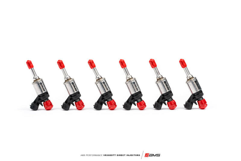 AMS Performance VR30DDTT Stage 1 Direct Injectors (Set of 6) Fuel Injector Sets - 6Cyl AMS