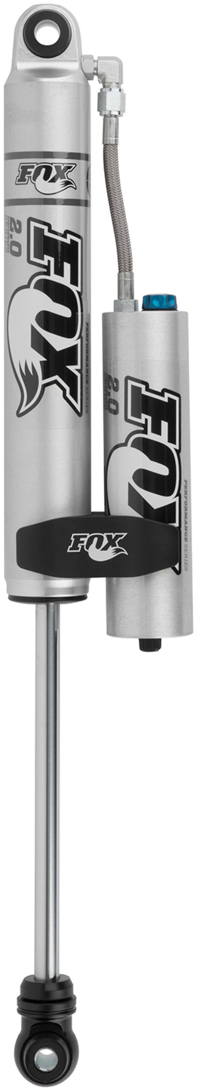 Fox 99-04 Ford SD 2.0 Performance Series 9.6in Smooth Body R/R Front Shock w/CD Adj. / 1.5-3in. Lift Shocks and Struts FOX