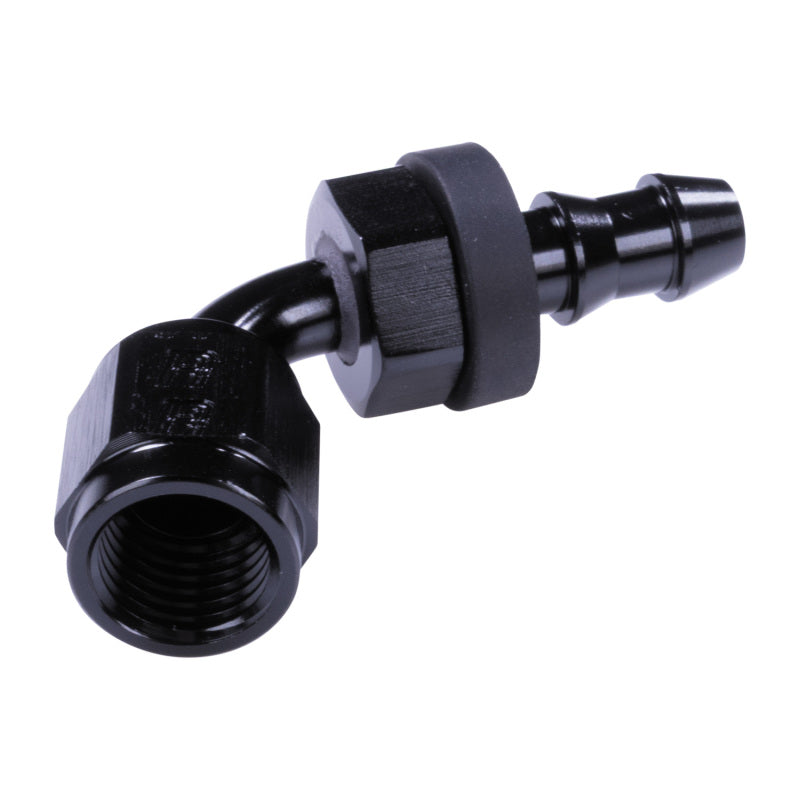 Russell 4AN Twist-Lok 60 Degree Hose End - Black Hoses Russell