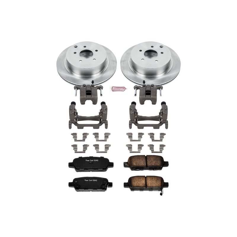 Power Stop 12-13 Infiniti M35h Rear Autospecialty Brake Kit w/Calipers Brake Kits - OE PowerStop