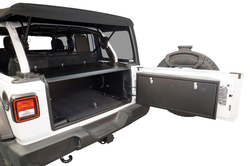 Tuffy Deluxe Enclosure For Jeep Wrangler W/ Subwoofer Cargo Boxes & Bags Tuffy Products