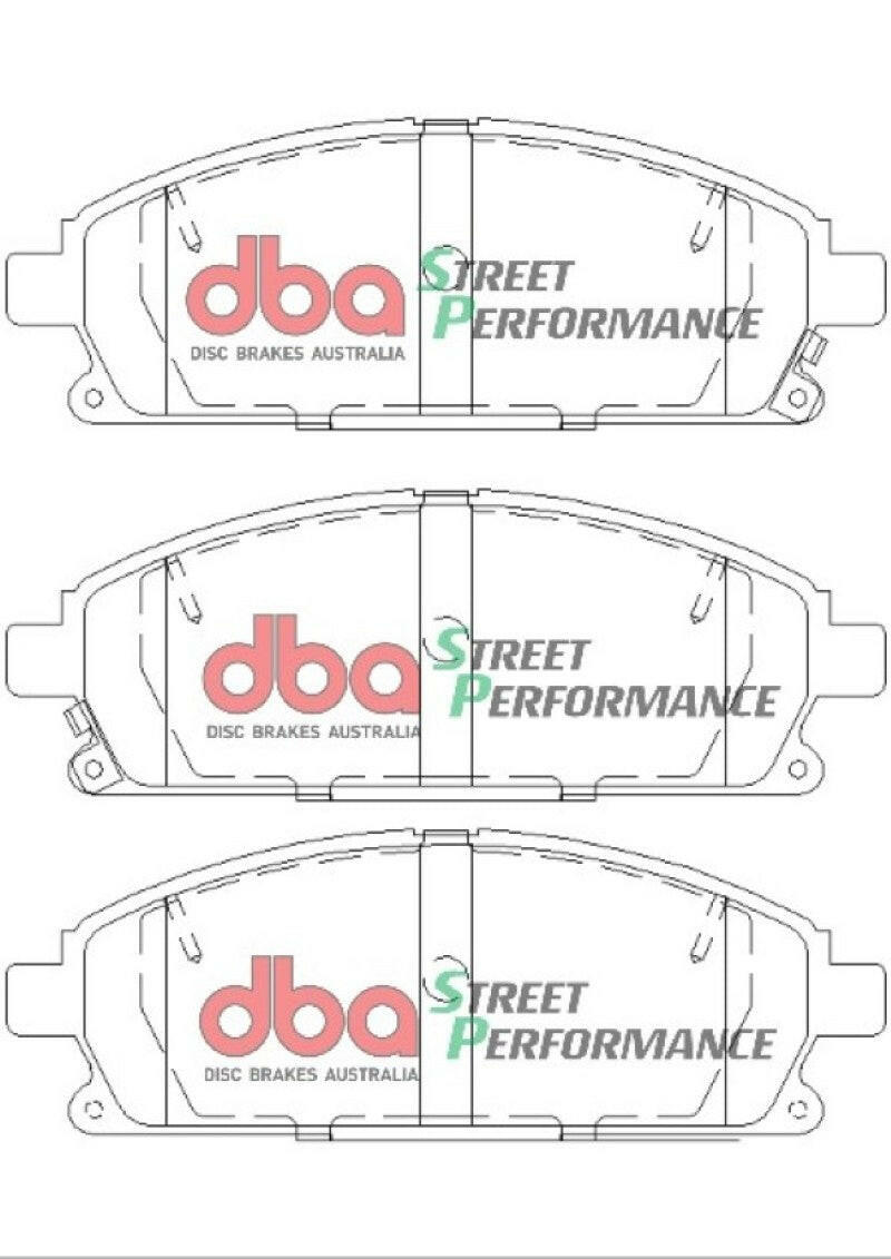 DBA 96-04 Nissan Pathfinder SP500 Front Brake Pads Brake Pads - Performance DBA