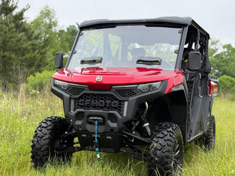 Seizmik 25+ CFMoto U10/10 XL Pro Toolless Windshield - UV Windshields Seizmik