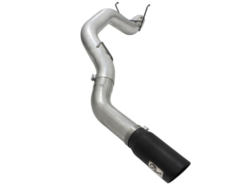 aFe MACHForce XP 5in DPF-Back SS Exhaust Dodge RAM 13-14 6.7L (td) Mega Cab w/ Black Tip DPF Back aFe
