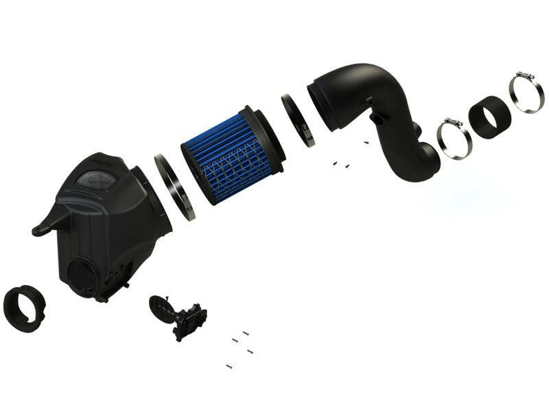 aFe Momentum HD PRO 10R Stage-2 Si Air Intake System 13-14 Dodge RAM Diesel Trucks L6 6.7L (td) Cold Air Intakes aFe