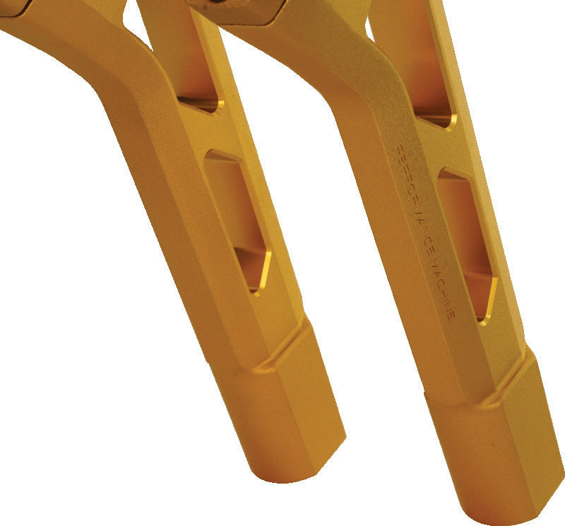 Performance Machine Phatbar/Riser Kit-Ext Wire - Gold Ops Handlebars Performance Machine