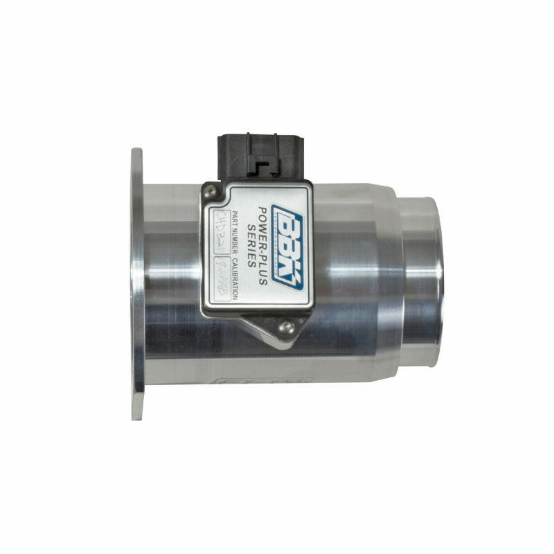 BBK 94-95 Mustang 5.0 Mass Air Meter 76mm 19 lb Inj. Cold Air Calibration CNC Billet Housing Mass Air Flow Sensors BBK