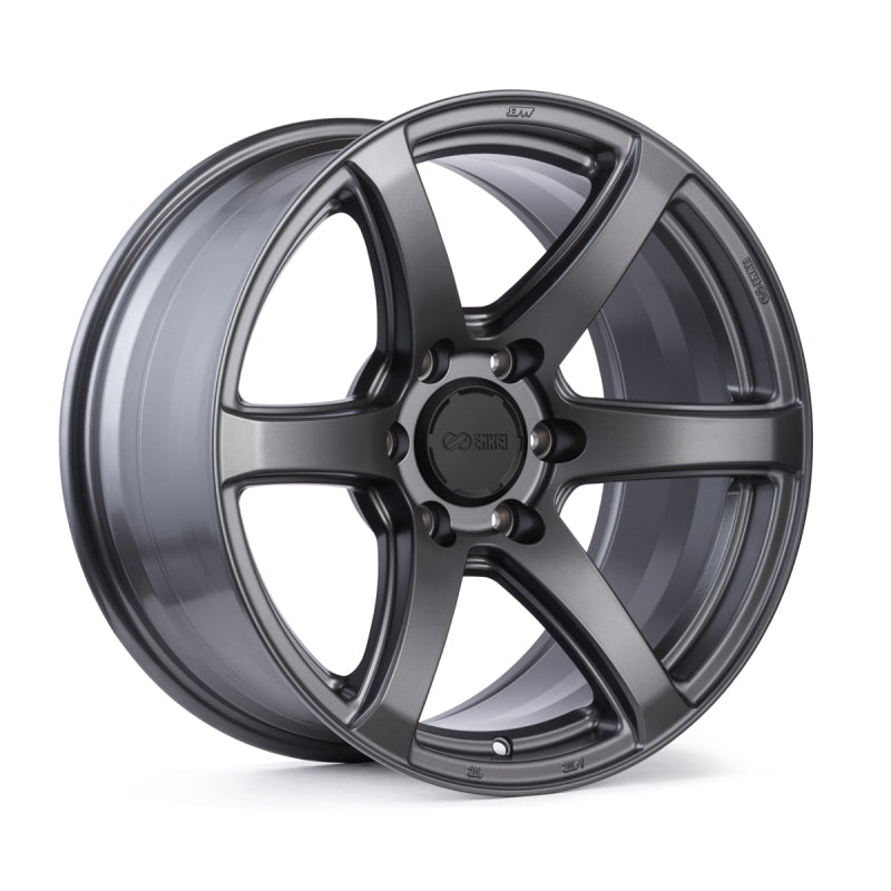 Enkei Cyclone 16x8 6x139.7 0mm Offset 106.1 Bore - Matte Gunmetal Wheel Wheels - Cast Enkei