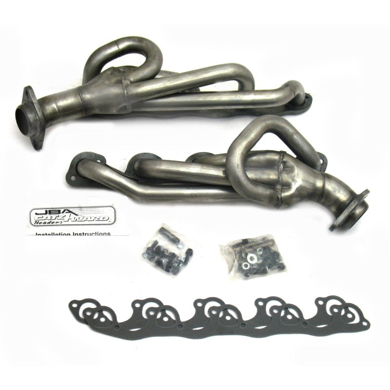 JBA 96-02 Dodge Ram 8.0L V10 1-1/2in Primary Raw 409SS 1950S Cat4Ward Header Headers & Manifolds JBA
