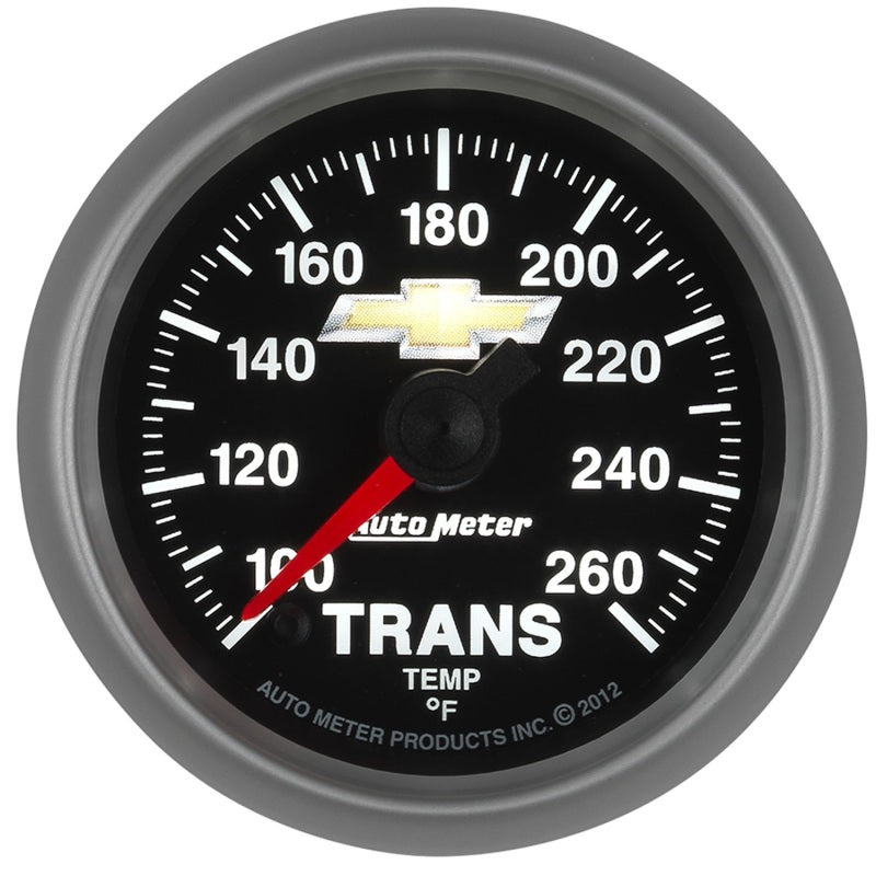 Autometer Performance Parts 52mm 100-260 Deg F Trans Temp COPO Camaro Gauge Pack Gauges AutoMeter