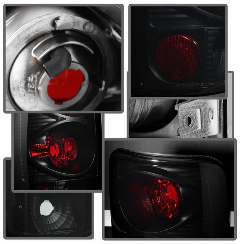 Spyder Chevy Suburban/Tahoe 1500/2500 00-06 Euro Style Tail Lights Black Smoke ALT-YD-CD00-BSM Tail Lights SPYDER