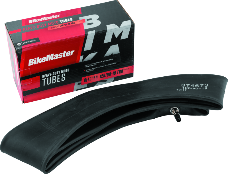 BikeMaster 120/90-19 TR6 Tube Heavy Duty Tire Tubes BikeMaster