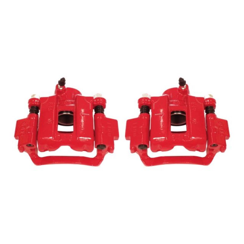 Power Stop 10-18 Lexus GX460 Rear Red Calipers w/Brackets - Pair Brake Calipers - Perf PowerStop
