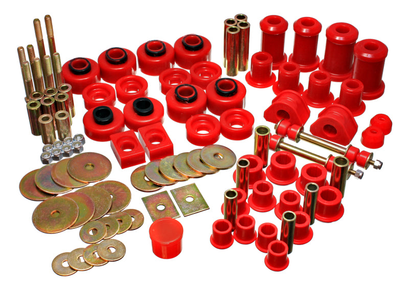 Energy Suspension Ford F-150/F-250 4WD Red Hyper-flex Master Bushing Set Bushing Kits Energy Suspension