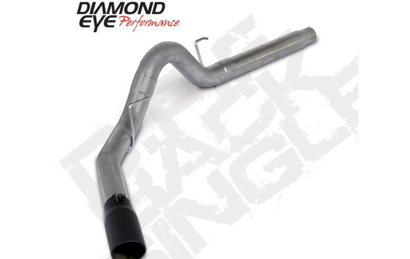 Diamond Eye 18-19 Ford 3.0L Powerstroke F150 - 4in 409SS DPF Back Exhaust Kit w/ Tip 4512BRA-DEBK DPF Back Diamond Eye Performance