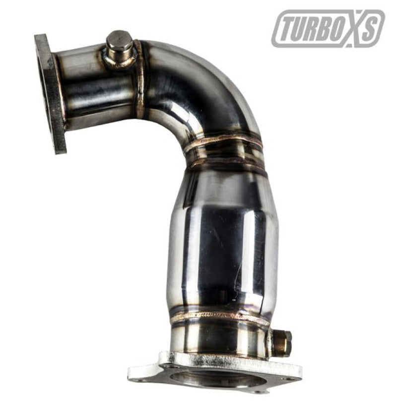 Turbo XS 2015 Subaru WRX M/T Catted Front Pipe Connecting Pipes Turbo XS