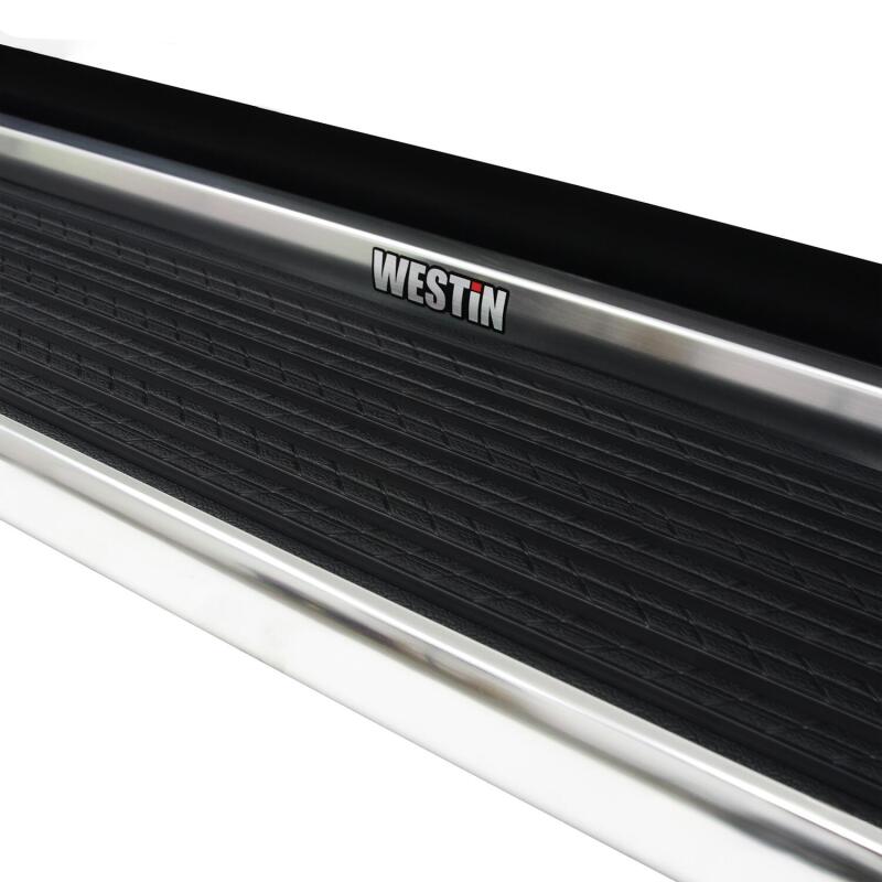 Westin SG6 Polished Aluminum Running Boards 79 in Running Boards Westin