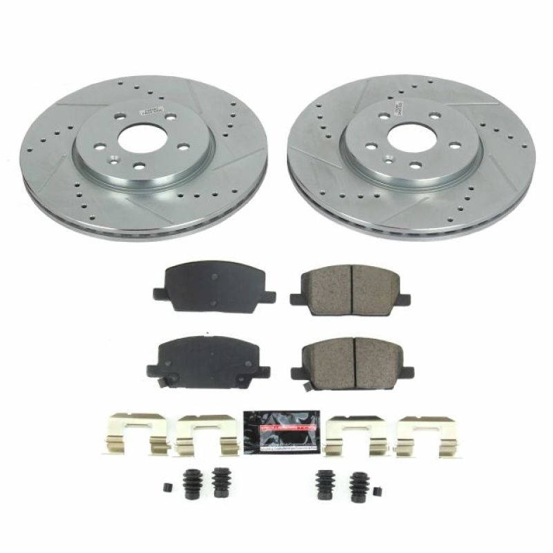 Power Stop 18-20 Buick Encore Front Z23 Evolution Sport Brake Kit Brake Kits - Performance D&S PowerStop