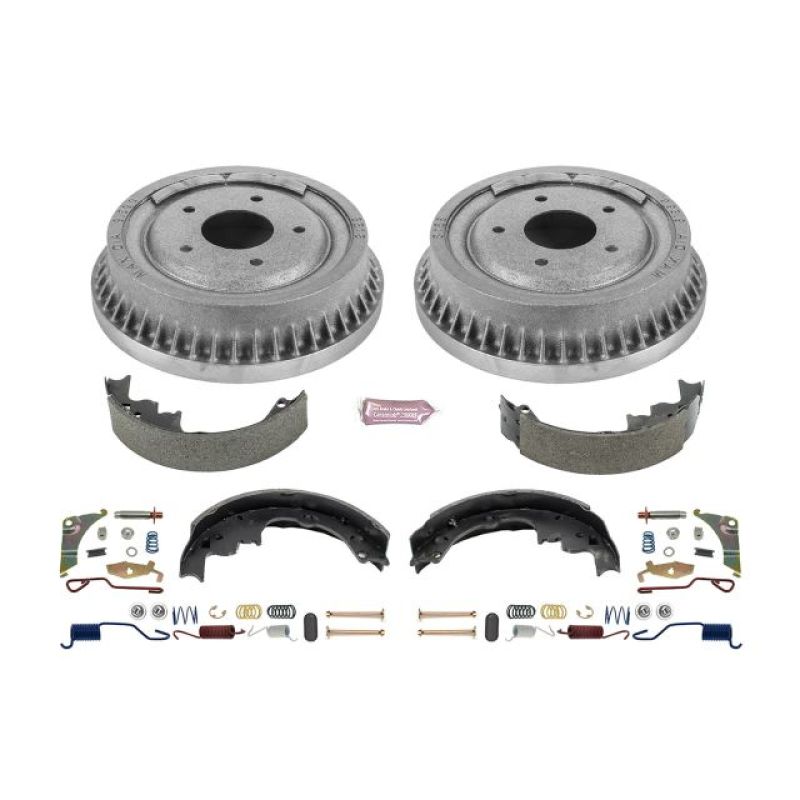 Power Stop 1984 Buick Regal Rear Autospecialty Drum Kit Brake Drums PowerStop