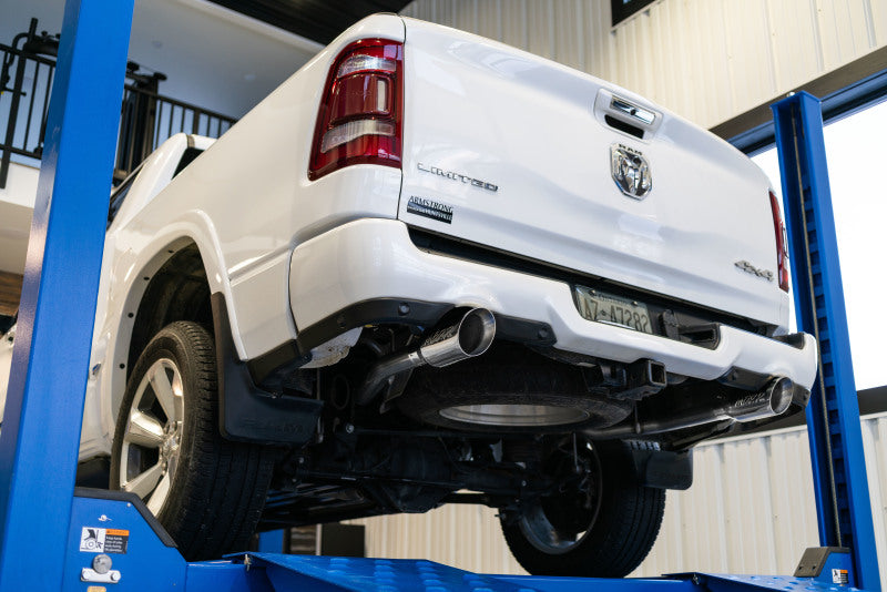 MBRP 2019 Ram 1500 5.7L (CrewCab/QuadCab ONLY) 2.5in Cat Back Dual Split Rear w/ 4.5in Tip - T409 Catback MBRP