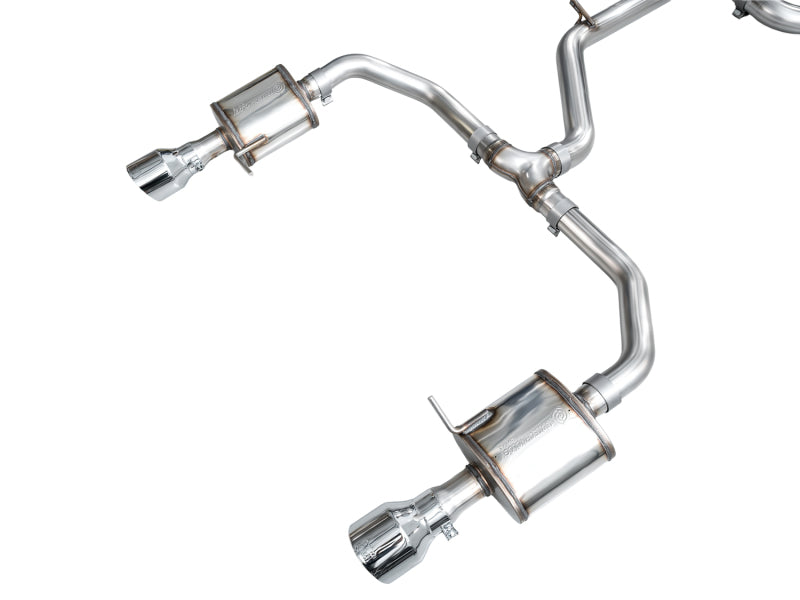 AWE Tuning 22-25 Volkswagen Jetta GLI Touring Edition Exhaust - Chrome Silver Tips Catback AWE Tuning