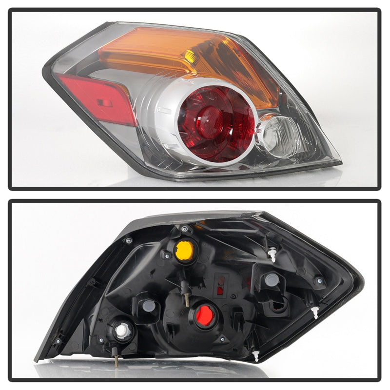 xTune Nissan Altima Sedan & Hybrid 07-12 Driver Side Tail Lights - OEM Left ALT-JH-NA07-4D-OE-L Tail Lights SPYDER