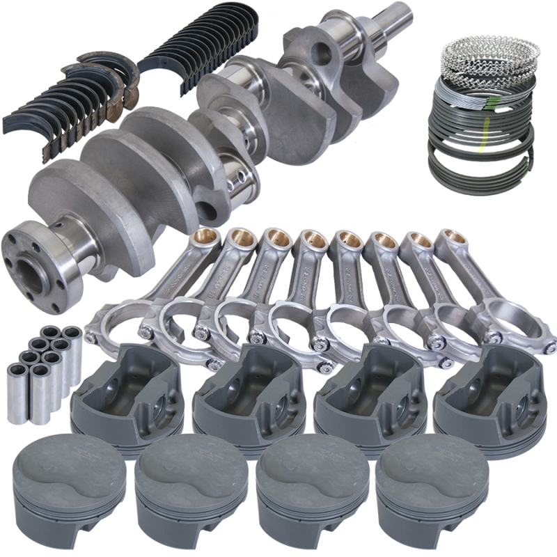 Eagle Ford 289/302 3.250in Crank 5.400in I-Beam Rods -6cc Flat Top 4.040in Pistons Rotating Assembly Rotating Assemblies Eagle