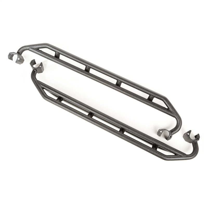 Rugged Ridge RRC Side Armor Guards 07-18 4-Door Jeep Wrangler Body Armor & Rock Rails Rugged Ridge