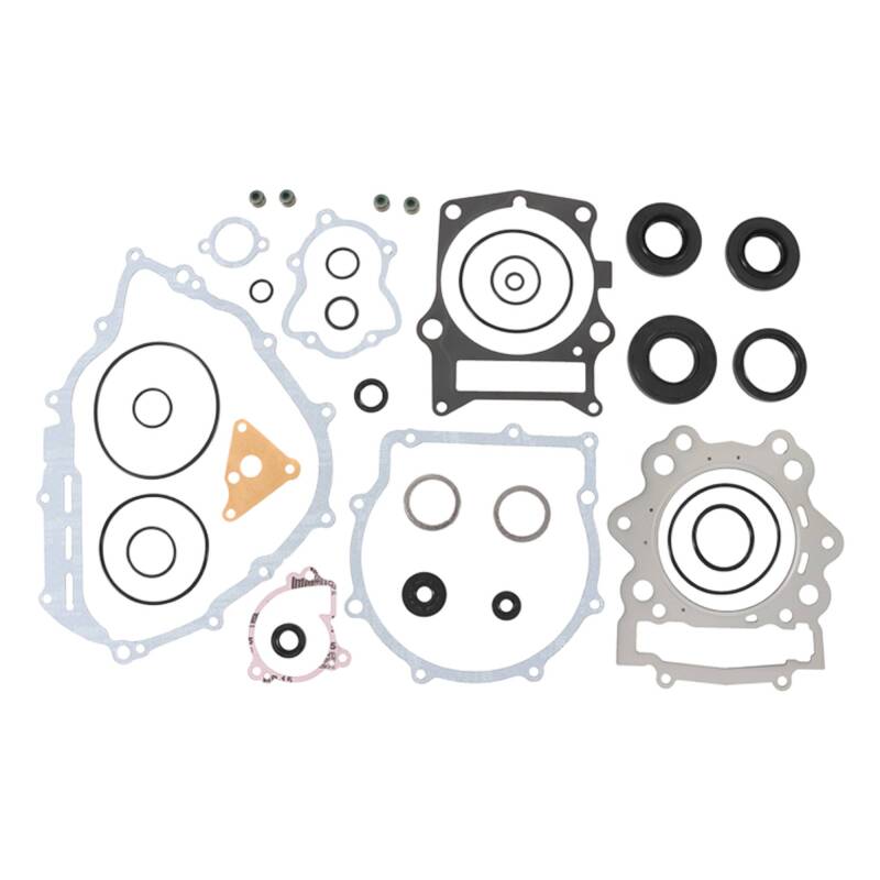Vertex Gaskets 07-13 Yamaha YFM700 Grizzly Complete Gasket Kit w/ Oil Seals Engine Hardware Vertex Pistons