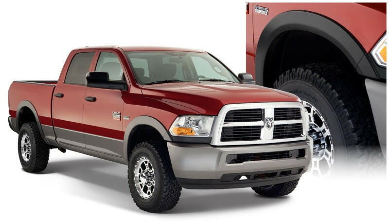 Bushwacker 10-18 Dodge Ram 2500 Fleetside OE Style Flares 4pc 76.3/98.3in Bed - Black Fender Flares Bushwacker