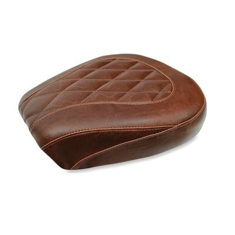 Mustang 97-07 Harley Rd King,06-07 Str Glide,00-05 Eagle Wide Tripper Solo Seat - Brown Solo Motorcycle Seats Mustang Motorcycle