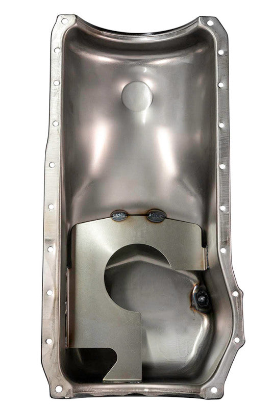 Moroso Ford 351C/351M Stock (w/Front Sump) Wet Sump 6qt 8.25in Steel Oil Pan Oil Pans Moroso