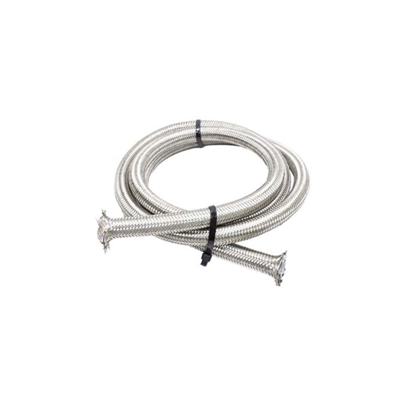 Nitrous Express 8AN Braided Stainless PTFE Hose - 5ft Hoses Nitrous Express