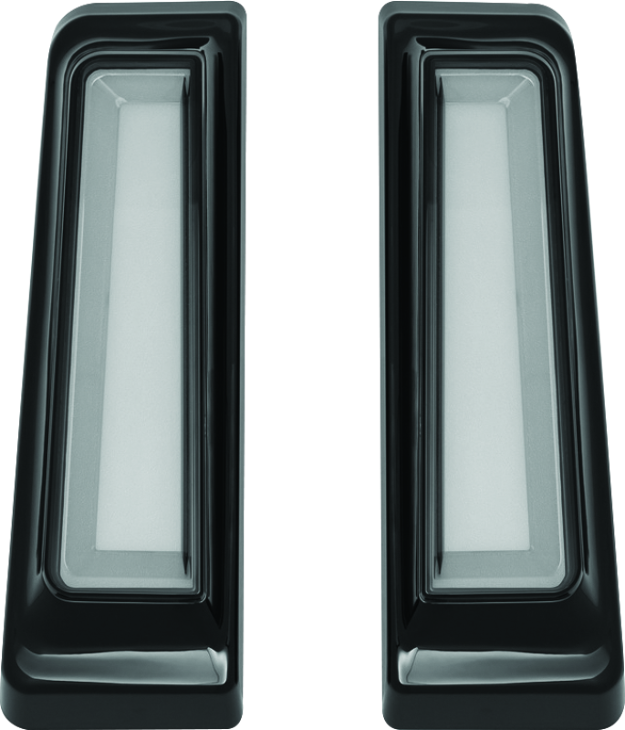 Kuryakyn Tracer L.E.D. Inserts For Saddlebag Supports Black Brackets Kuryakyn