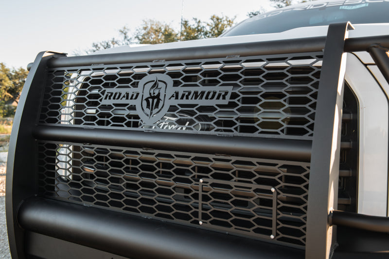 Road Armor 15-17 Ford F-150 Vaquero Front Bumper Full Guard - Tex Blk Bumpers - Steel Road Armor