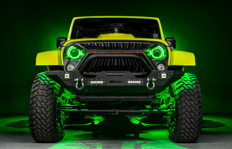 Oracle Oculus 7in ColorSHIFT Bi-LED Projector Headlights for Jeep Wrangler JK Headlights ORACLE Lighting