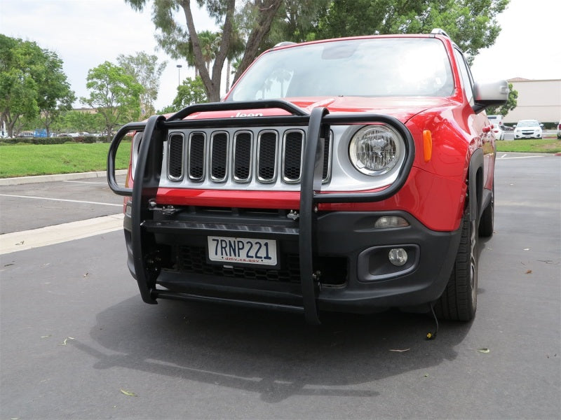 Rugged Ridge Grille Guard Black 15-18 Jeep Renegade Grille Guards Rugged Ridge