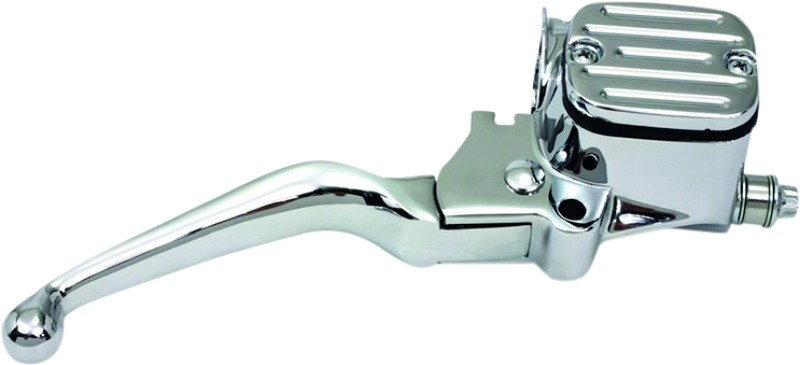 Bikers Choice Chrome 96-07 FL 96-10 ST Dyna 96-03 XL 9/16 Bore Chopped Handlebar Master Cylinder Handlebars Bikers Choice