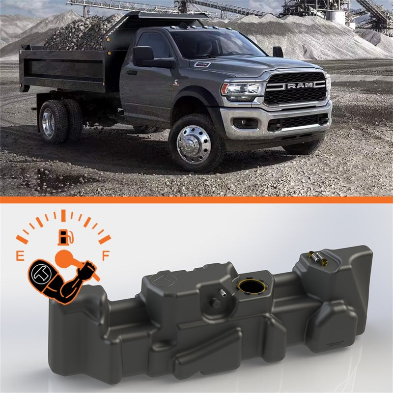 Titan Fuel Tanks 07-24 RAM 60in/84in/108in/120in Cab & Chassis 40 Gallon XXL Mid-Ship Fuel Tank Fuel Tanks Titan Fuel Tanks