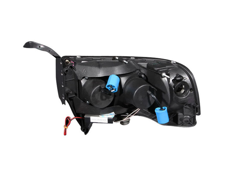 ANZO 1994-2001 Dodge Ram Projector Headlights w/ Halo Chrome Headlights ANZO
