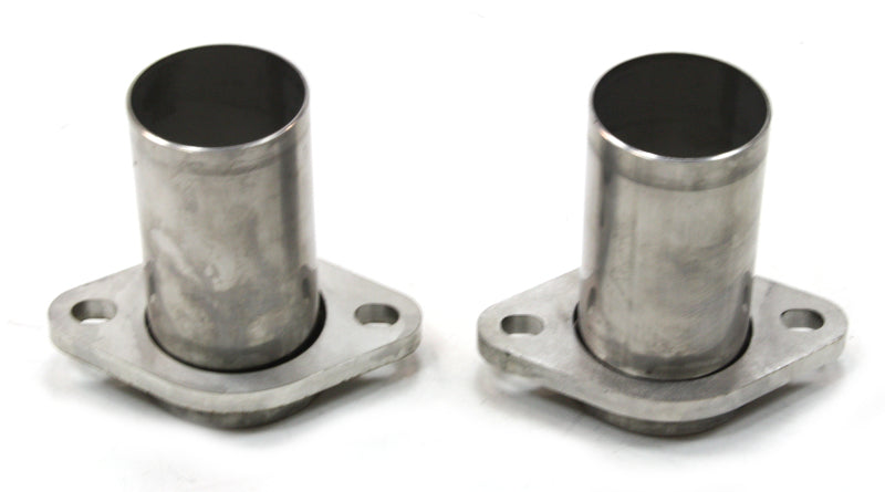 JBA 2.5in 304 Series Stainless Steel 2 Bolt Starter Tubes Exhaust Adapters JBA
