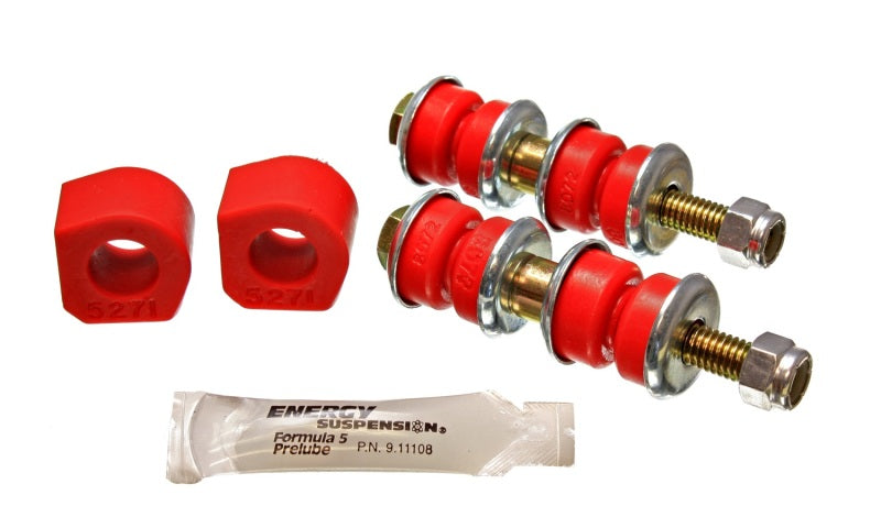 Energy Suspension 84-87 Honda Civic/CRX Red 16mm Front Sway Bar Bushings (Sway Bar link bushings and Bushing Kits Energy Suspension