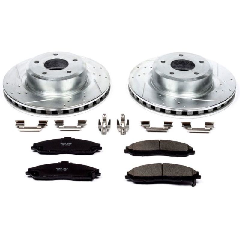 Power Stop 05-06 Pontiac GTO Front Z23 Evolution Sport Brake Kit Brake Kits - Performance D&S PowerStop