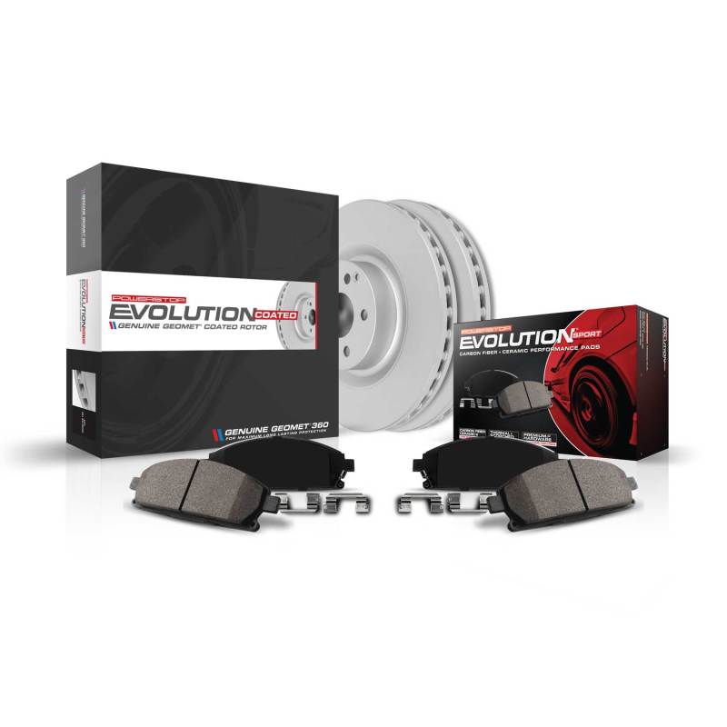 Power Stop 19-21 Subaru Ascent Front Z23 Evolution Brake Kit Brake Kits - Performance D&S PowerStop