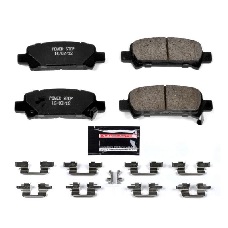 Power Stop 03-06 Subaru Baja Rear Z23 Evolution Sport Brake Pads w/Hardware Brake Pads - Performance PowerStop